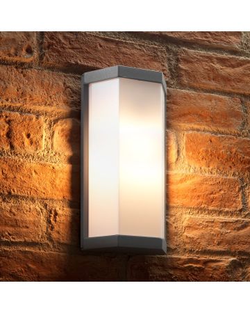 Auraglow 5w Futuristic Outdoor Wall Light - COLEBY