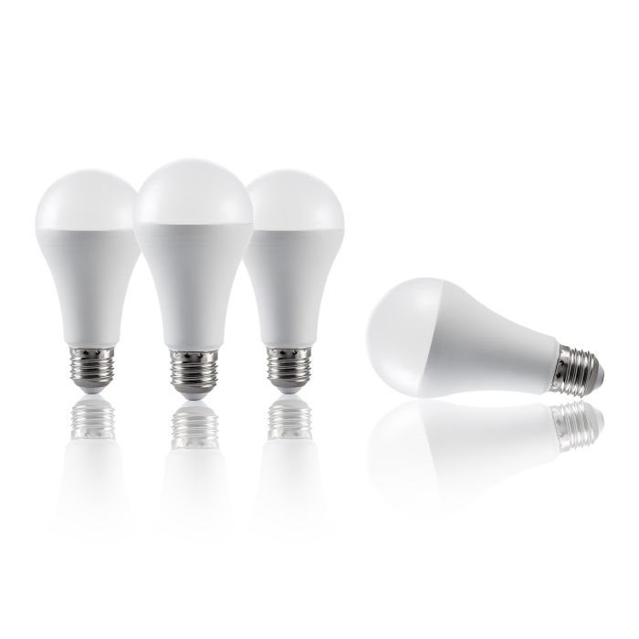 Auraglow LED E27 White - 100w EQV – Dimmable – 4 Pack - Auraglow LED Lighting